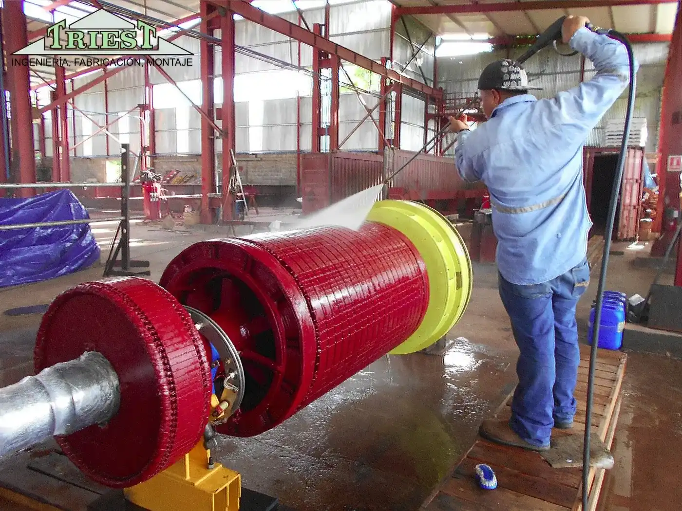 Central Hidroeléctrica Barro Blanco - Restauración y Limpieza del Generador