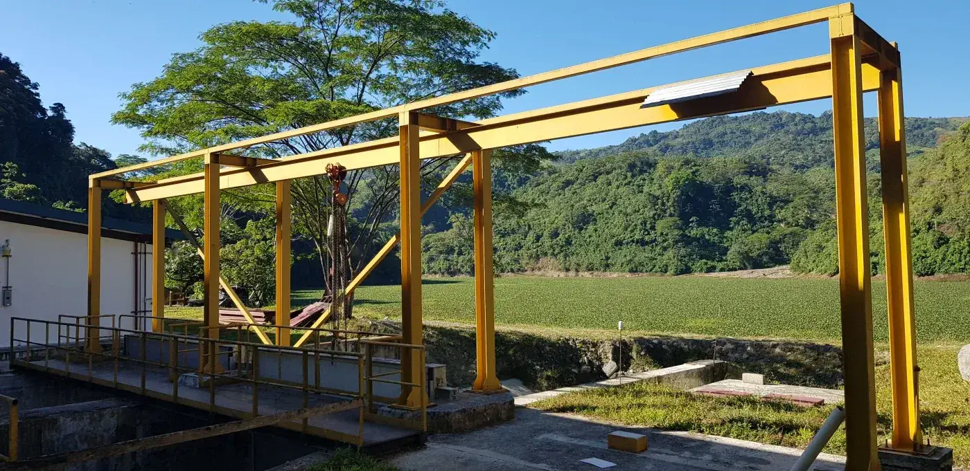 Central Hidroeléctrica San Andrés - Estructuras Metalicas