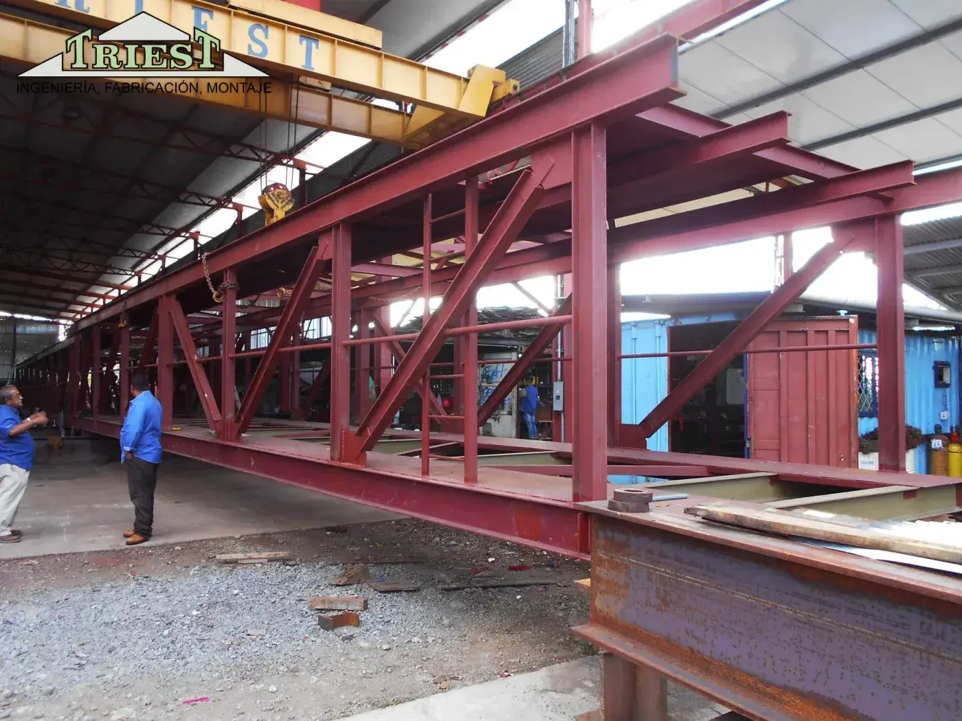 Fabricación, suministro, pintura y transporte de Puente Norte